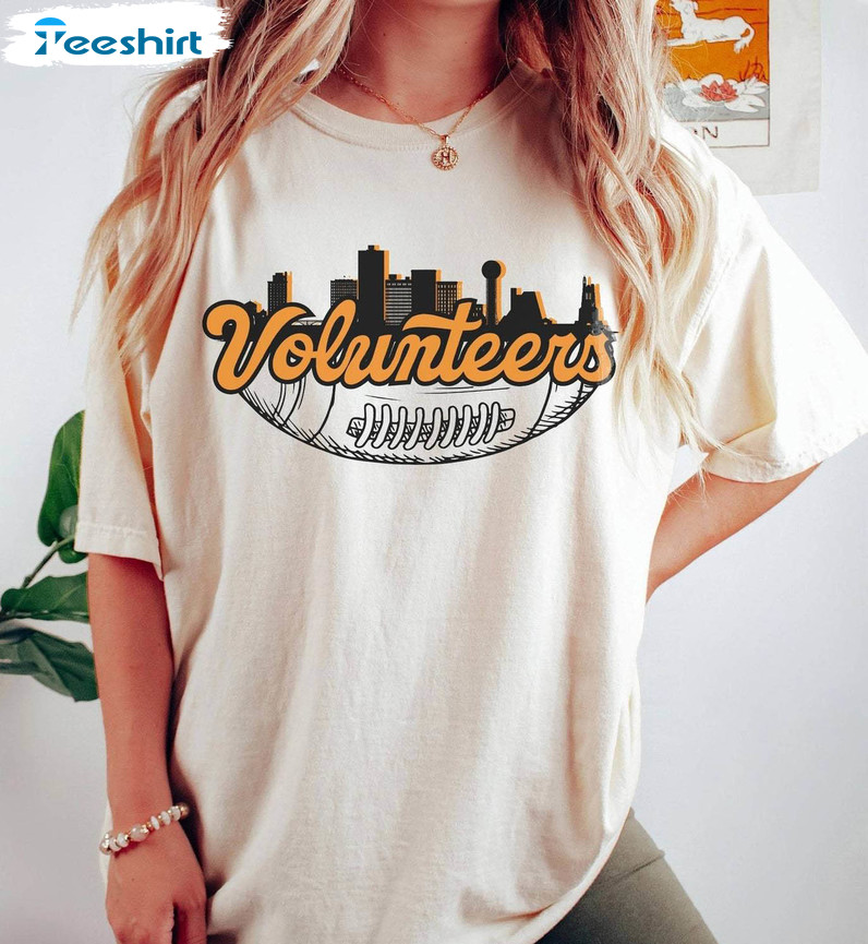 Comfort Color Tennessee Vols Shirt For Her, Tennessee Vols Tee Tops Unisex Hoodie