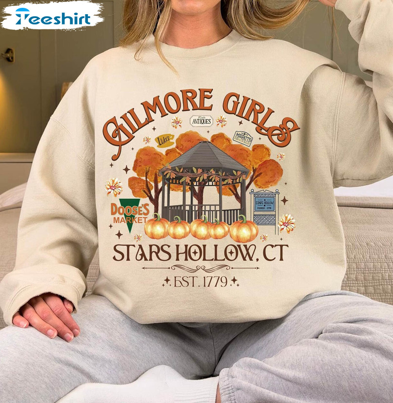 Vintage Gilmore Girls Stars Hollow Shirt, Stars Hollow Long Sleeve Unisex T Shirt