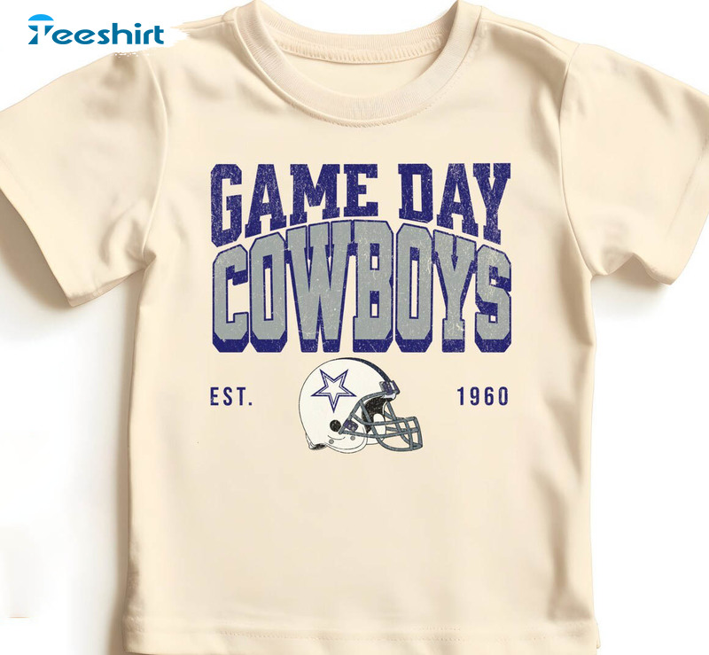 Dallas Cowboys Toddler Tshirt Kids Football Shirt 