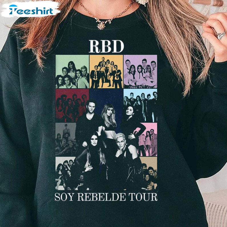 RBD Tour 2023 Sweatshirt For Concert Tour, RBD Tour 2023 Long Sleeve Tank Top