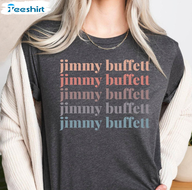 Jimmy Buffett Shirt, Rip Jimmy Unisex Hoodie Crewneck