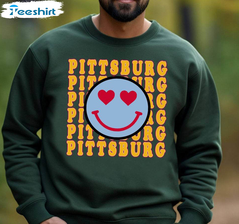 Vintage Pittsburgh Crewneck Sweatshirt, Pittsburgh Sweatshirt, Pittsburgh  Crewneck, Pittsburgh Sweater, College Student Sweatshirt