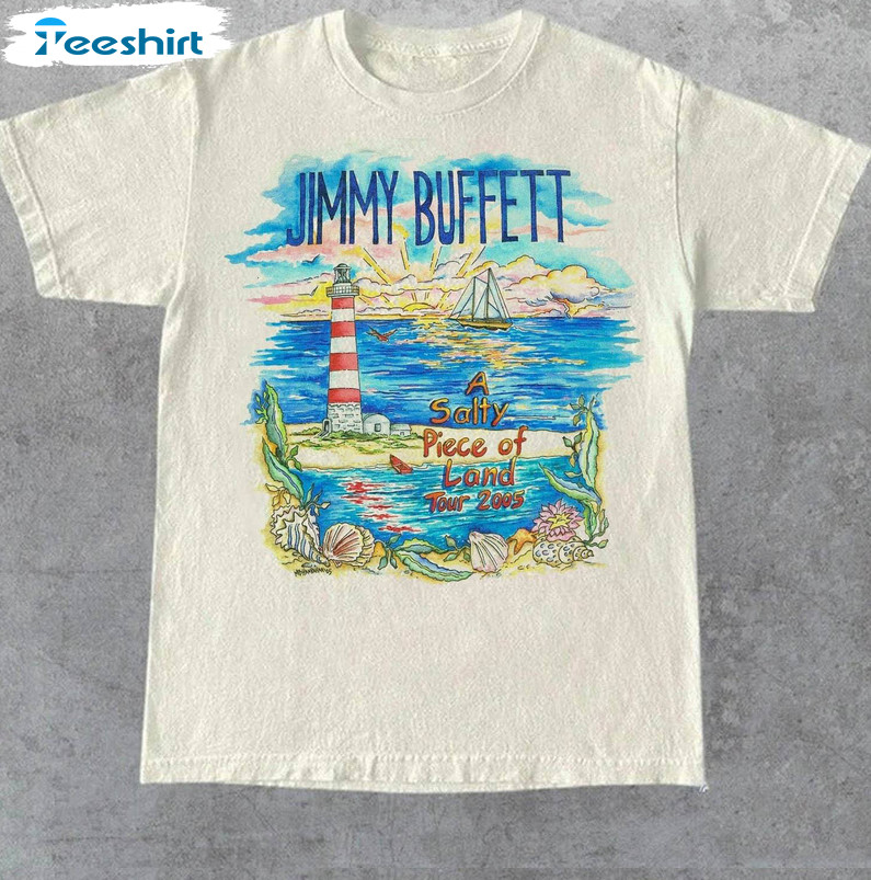 Jimmy Buffett Shirt, Rare Jimmy Buffett Tour Short Sleeve Unisex T Shirt