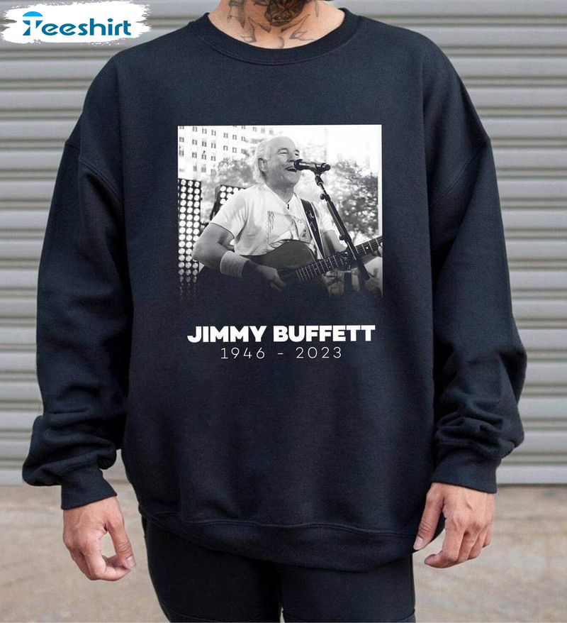 Rip Jimmy Buffett Shirt, Vintage Design Long Sleeve Sweatshirt