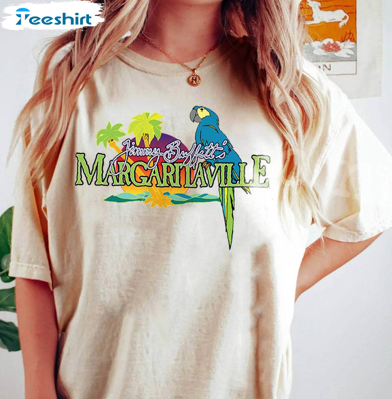 Jimmy Buffett Shirt, Margaritaville Short Sleeve Unisex Hoodie