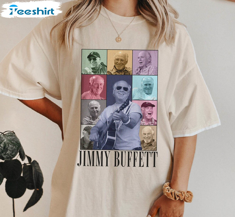 Jimmy Buffett Eras Tour Shirt, Trendy Sweatshirt Long Sleeve