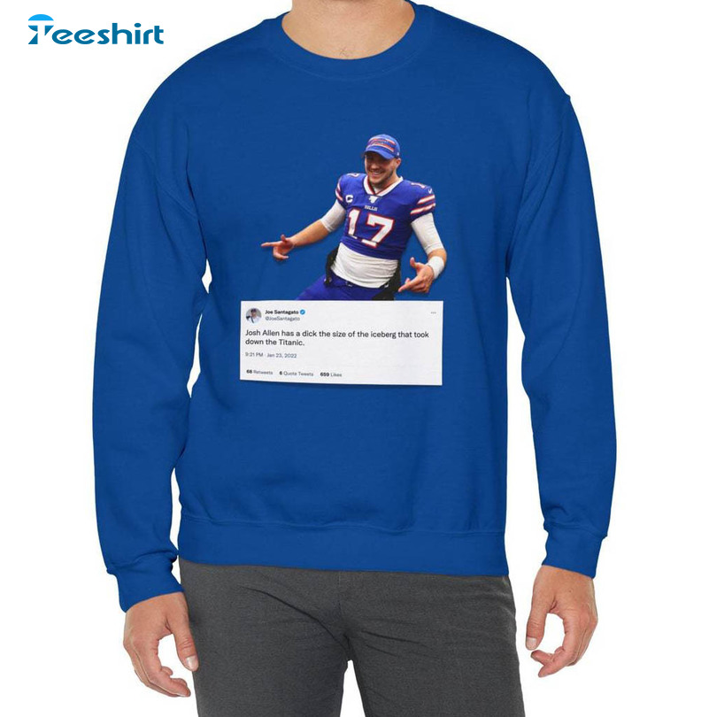 Josh Allen Is Packin Shirt, Trendy Unisex T Shirt Tee Tops