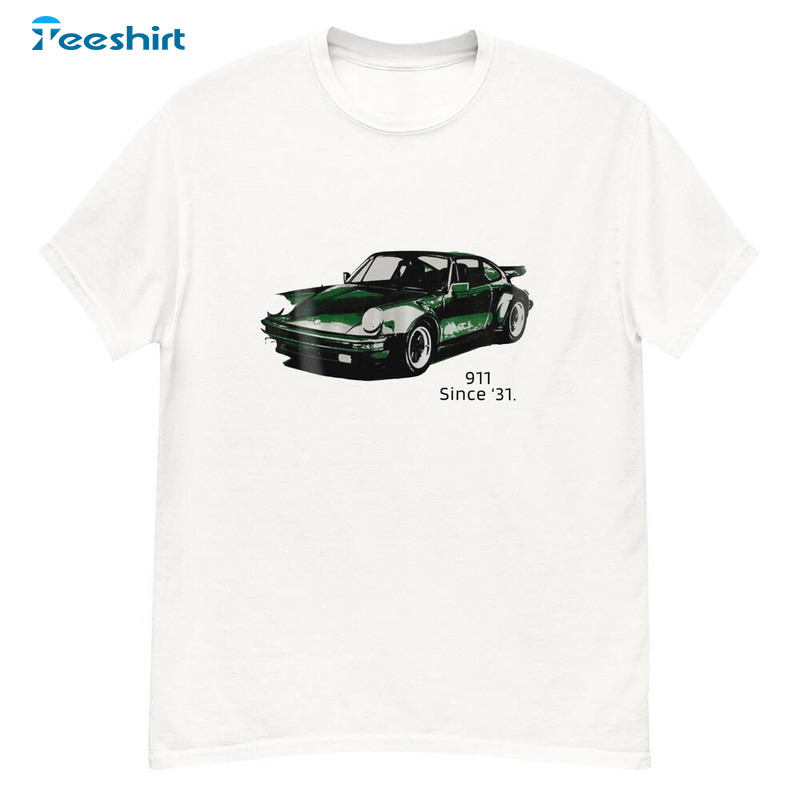 Porsche 911 Since 31 Shirt, Vintage Tee Tops Unisex T Shirt