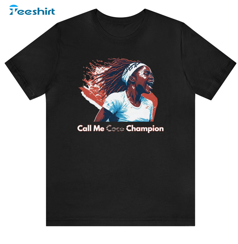 Call Me Coco Champion Shirt, Us Open Champion Hoodie Crewneck