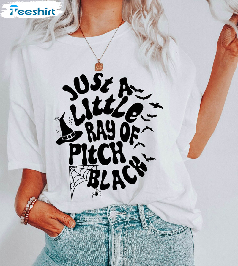 by Design T-Shirt Well Aren't You Just A Little Ray of Pitch Black Women's Funny T-shirts Black / M