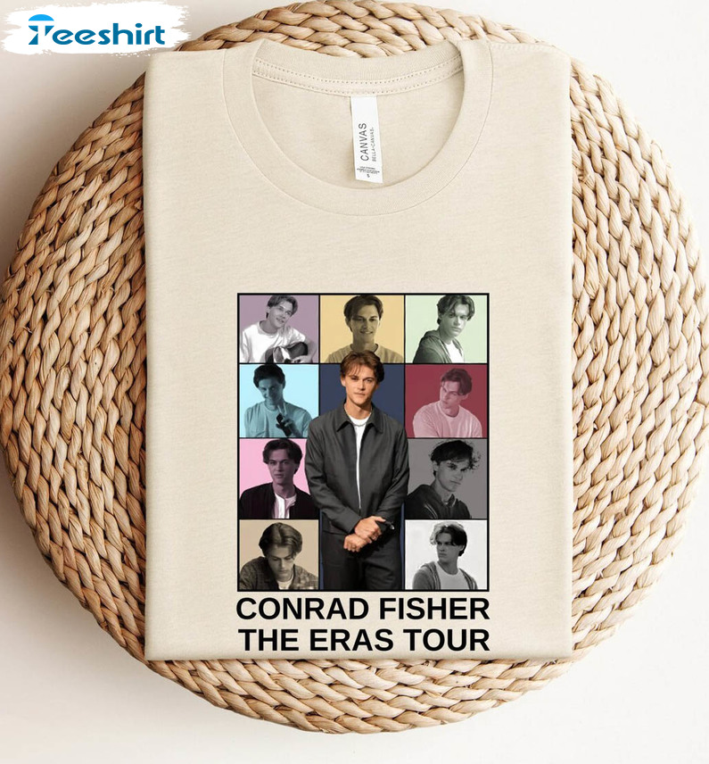 Conrad Fisher The Eras Tour Shirt, Team Conrad Hoodie T-shirt