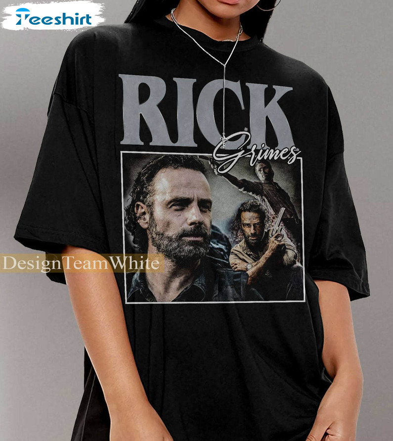 Must Have Rick Grimes Shirt, Limited Short Sleeve Unisex Hoodie For Fans