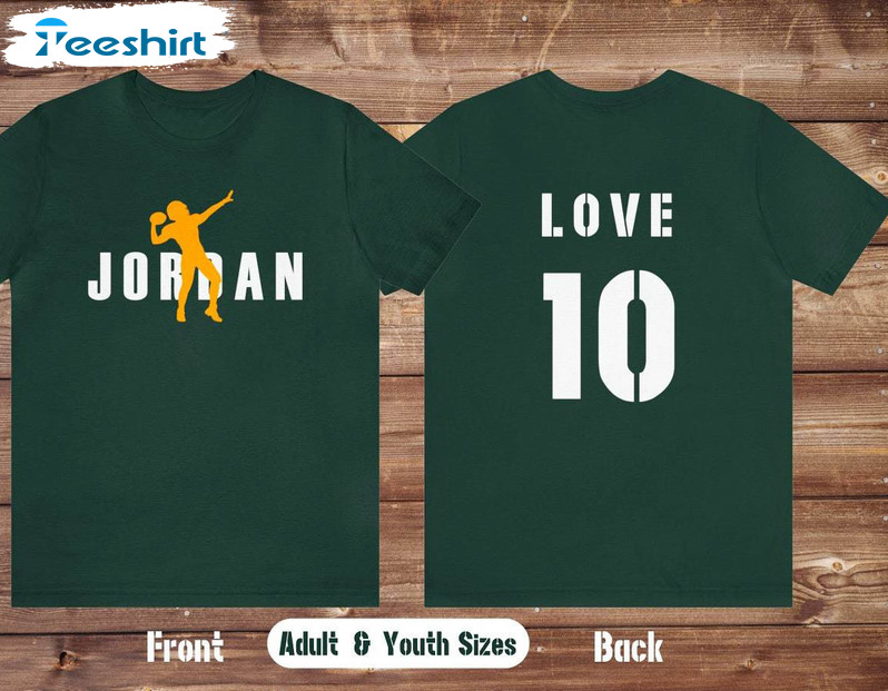 Groovy Jordan Love Shirt, Green Bay Packers Jordan Love Long Sleeve Tee Tops