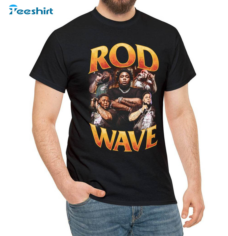 Rod Wave Inspirational Shirt, Nostalgia Tour Short Sleeve Unisex Hoodie