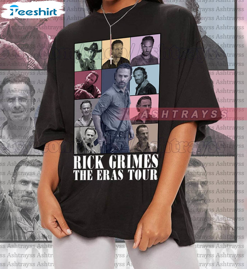 Rick Grimes Cool Design Shirt, Rick Grimes The Eras Tour Tee Tops Tank Top