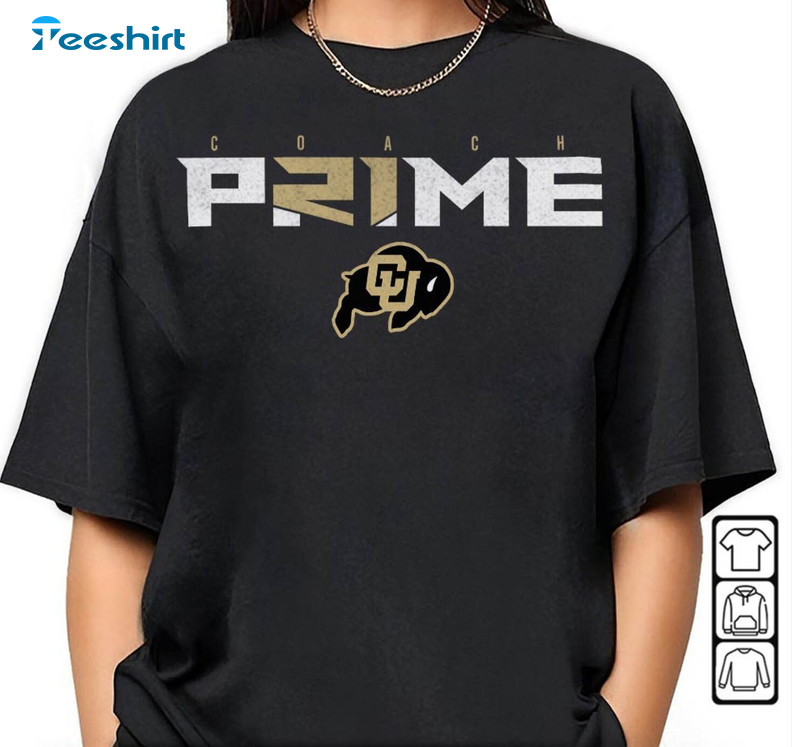 Retro Colorado Buffaloes Shirt, Coach Prime Colorado Buffaloes Unisex T Shirt Crewneck