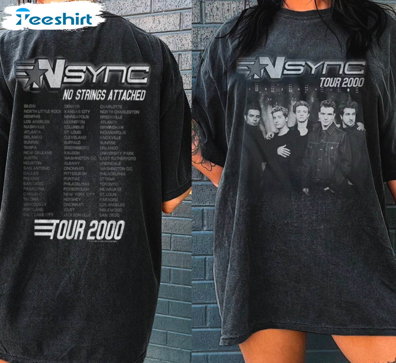 Cool Design Nsync Shirt, Nsync No Strings Attached Tee Tops Sweatshirt