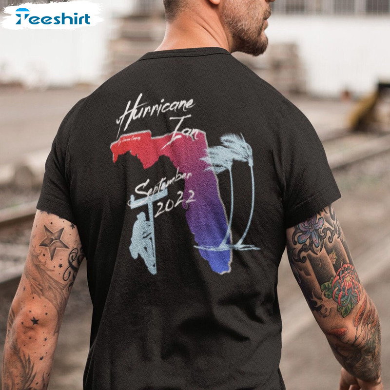 Hurricane Ian Shirt - American Lineman Journeyman Unisex Hoodie Tee Tops