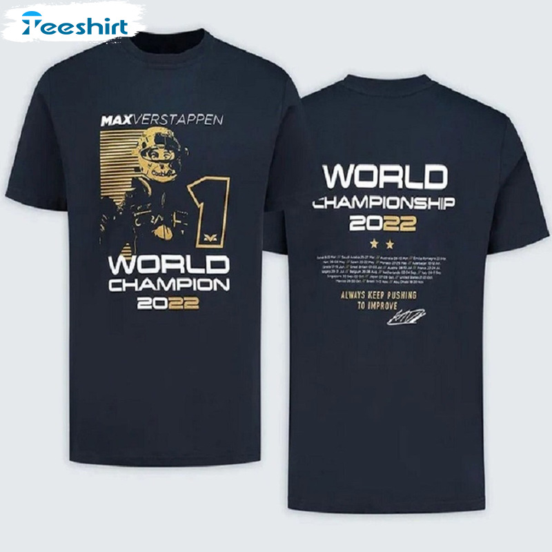 Max Verstappen 33 Champion 2022 hot T-Shirt, hoodie, sweater, long sleeve  and tank top