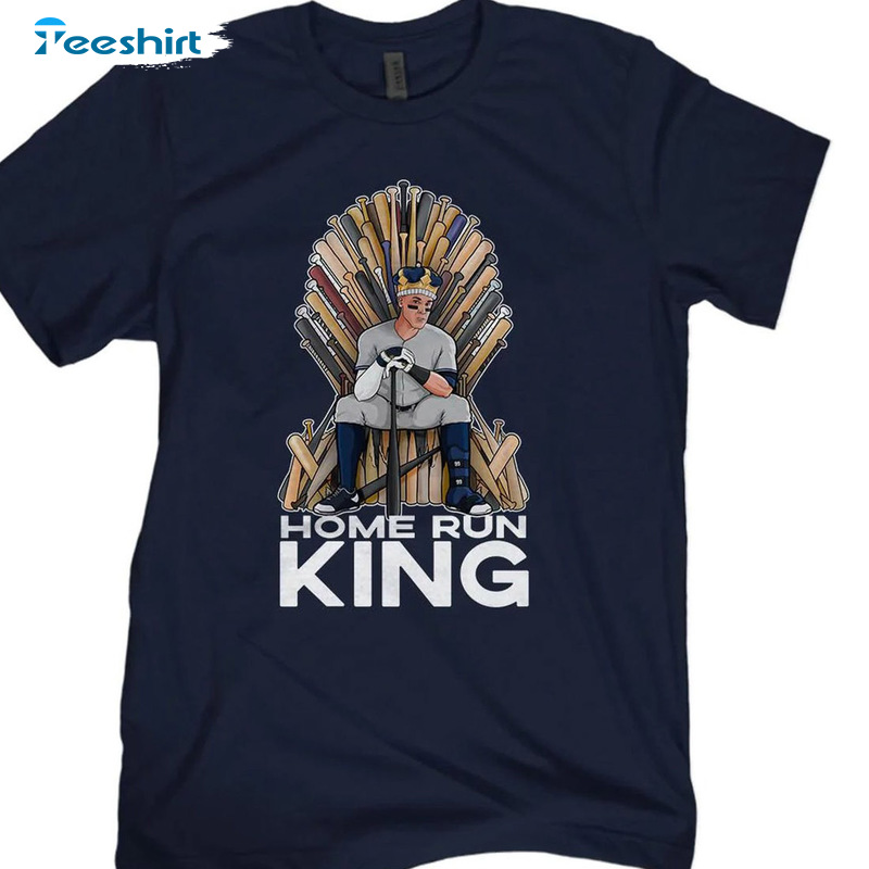 Aaron Judge 62 Shirt - Home Run King T-shirt Cool Style Unisex Hoodie Tee  Tops