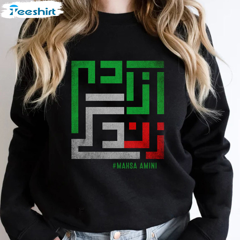 Mahsa Amini Shirt - Iran Freedom Sweatshirt Unisex Tee Tops Trending Style