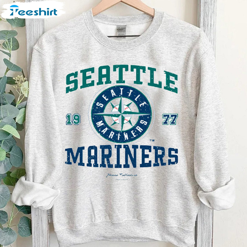 Mariners Vintage Sweatshirt - Seattle Mariners Trending Unisex