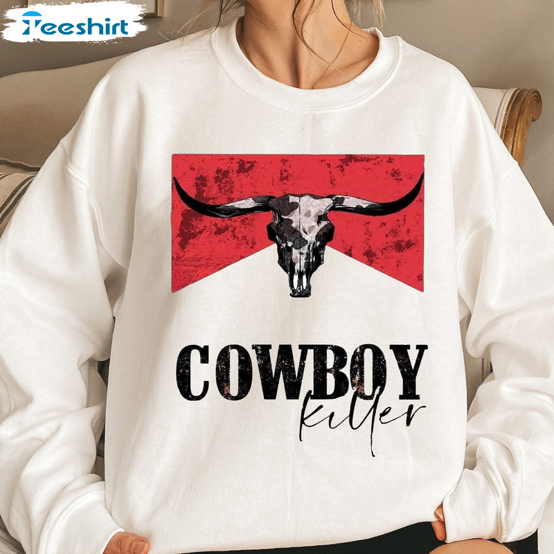 Cowboy Killer Sweatshirt - Western Country Vintage Hoodie Sweater