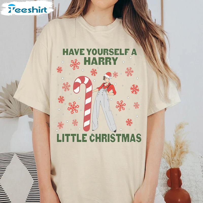 Harry Styles Vintage Shirt, Have Yourself A Harry Little Christmas