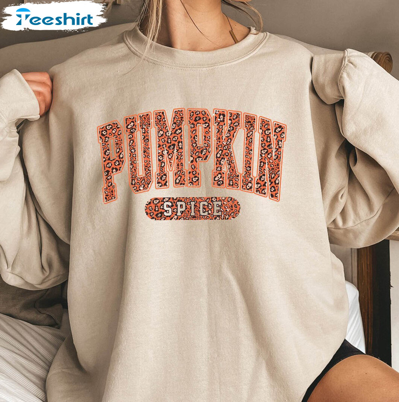 Comfort Pumpkin Spice Shirt, Thanksgiving Day Unisex Hoodie Long Sleeve