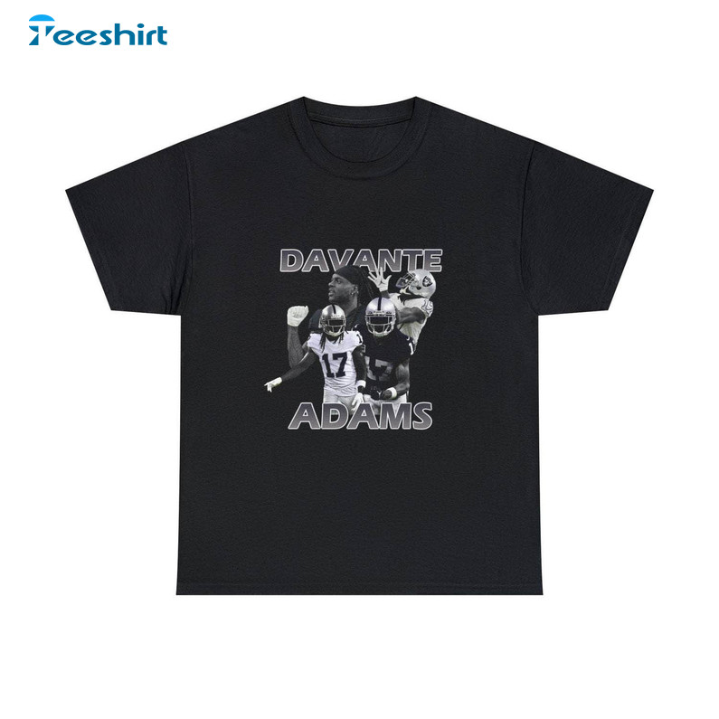 Funny Davante Adams Shirt, Vintage Homage Short Sleeve Unisex T Shirt