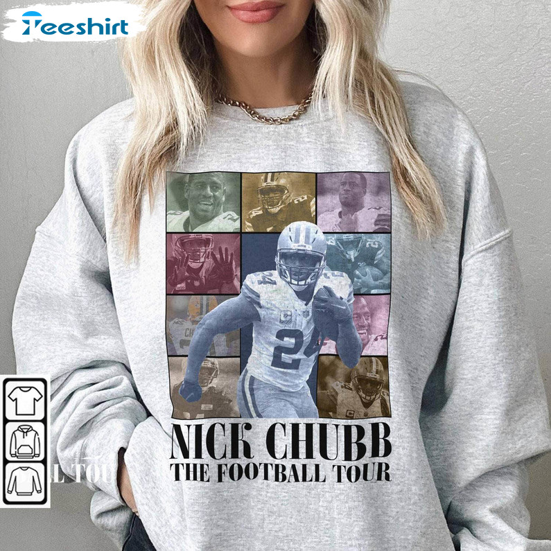 Vintage Nick Chubb T-shirt Nick Chubb 90s Shirt Nick Chubb 