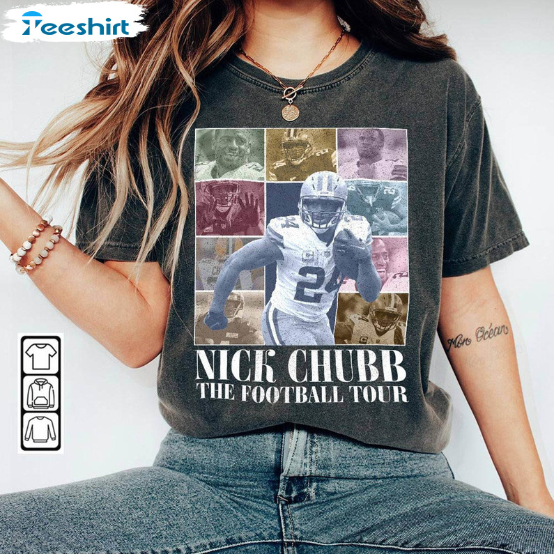 Nick Chubb ShirtNick Chubb Cleveland Football Sweatshirt Vintage Cleveland  Football Sweatshirt Cleveland T-Shirt Cleveland Hoodie - Trendingnowe