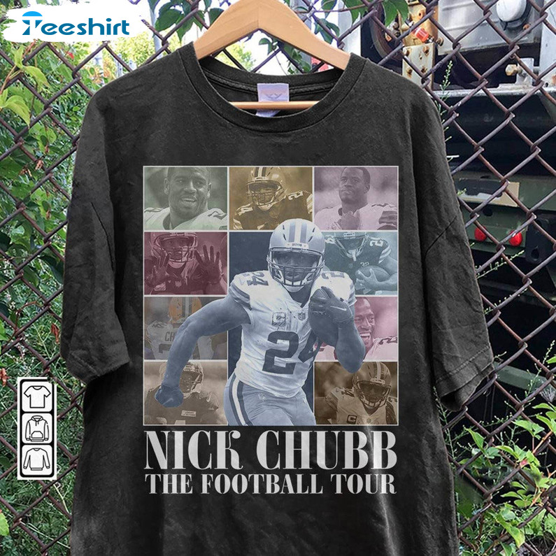 Vintage Nick Chubb T-shirt Nick Chubb 90s Shirt Nick Chubb 