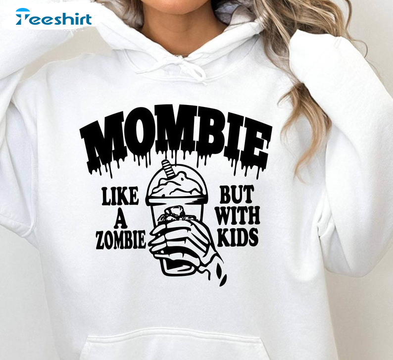 Mombie Shirt, Mombie Digital Design Halloween Unisex Hoodie Tank Top