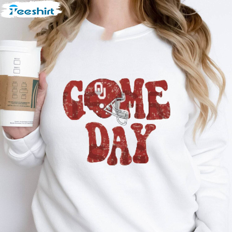 Oklahoma Game Day Shirt, Oklahoma Sooners Comfort Sweater Short Sleeve