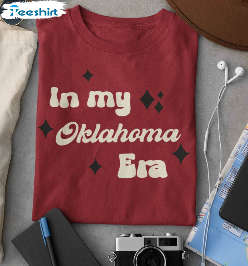 In My Oklahoma Era Shirt, Oklahoma Sooners Sweater Tee Tops