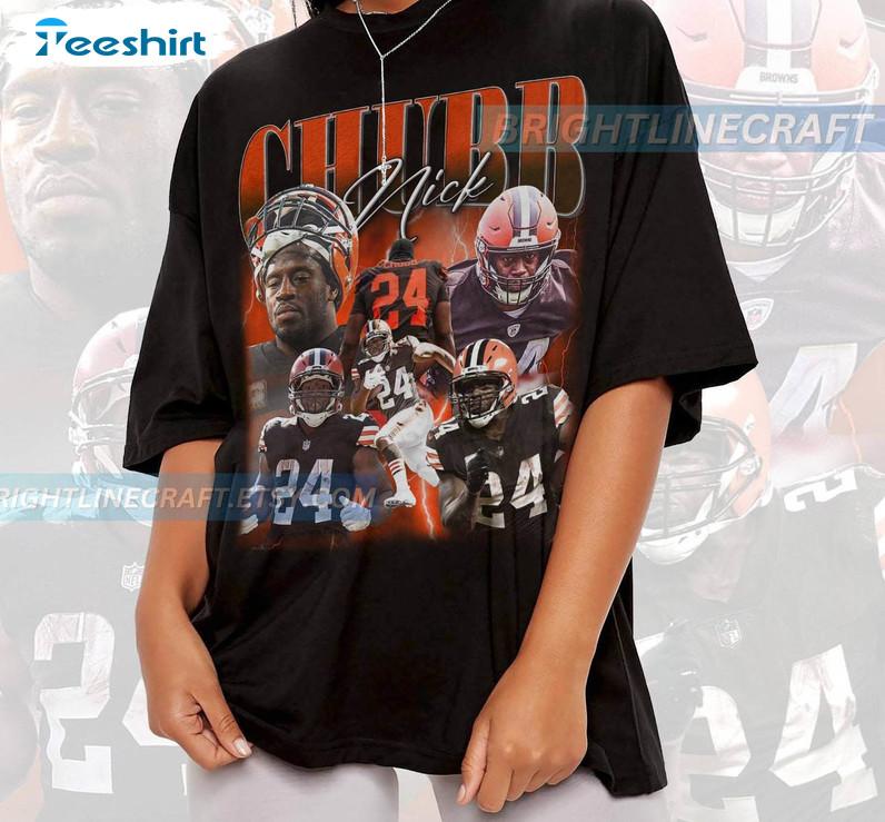 Nick Chubb Shirt, Football Shirt Classic T-shirt Short Sleeve