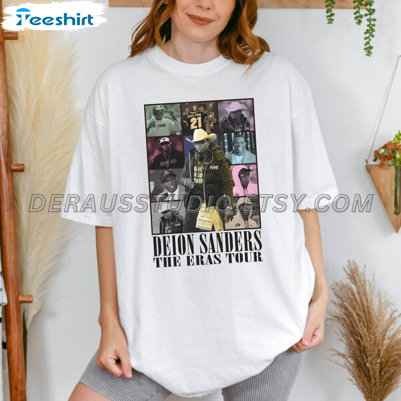 Vintage 90s Graphic Style Deion Sanders T-Shirt, Deion Sanders