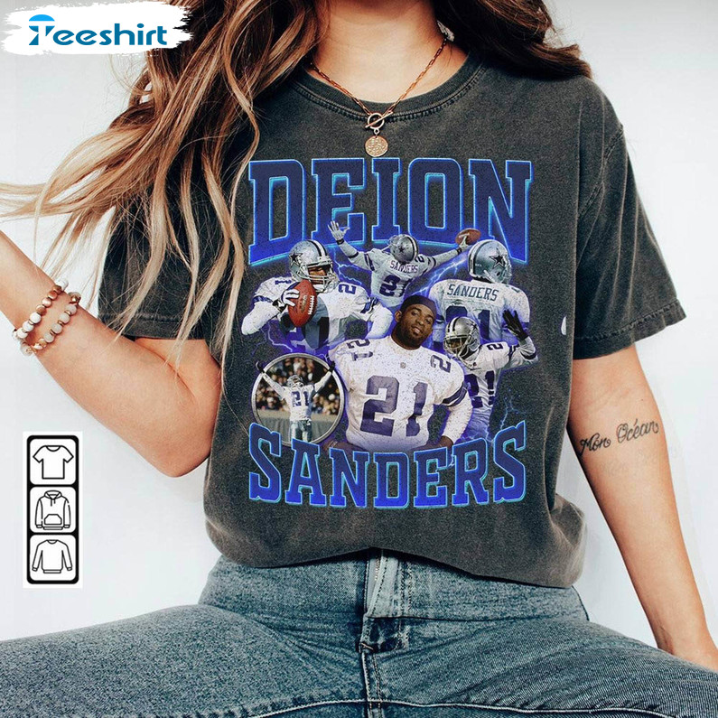 Deion Sanders Dallas Cowboys football retro shirt, hoodie, sweater and  v-neck t-shirt