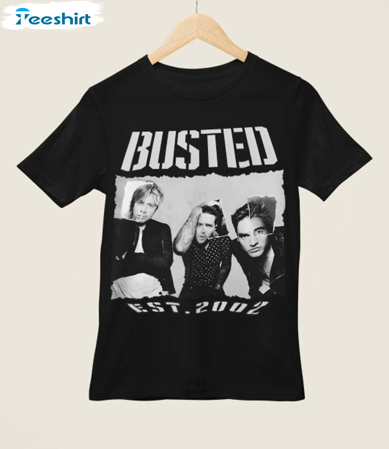 Busted Band 2023 Shirt, Nights And Music Unisex Hoodie Long Sleeve