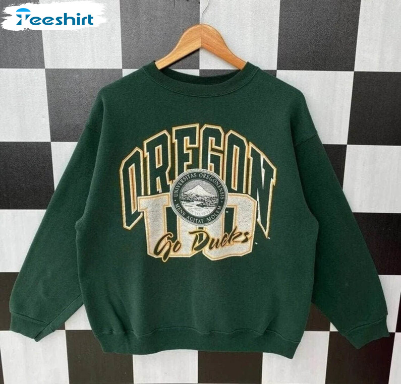 Ncaa Oregon Ducks Shirt, University Of Oregon Basketball Hoodie Short Sleeve