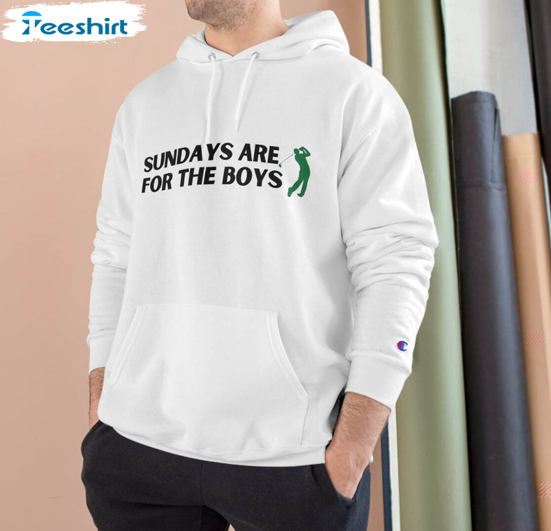 Sundays Are For The Boys Vintage Shirt, Funny Long Sleeve Unisex T Shirt