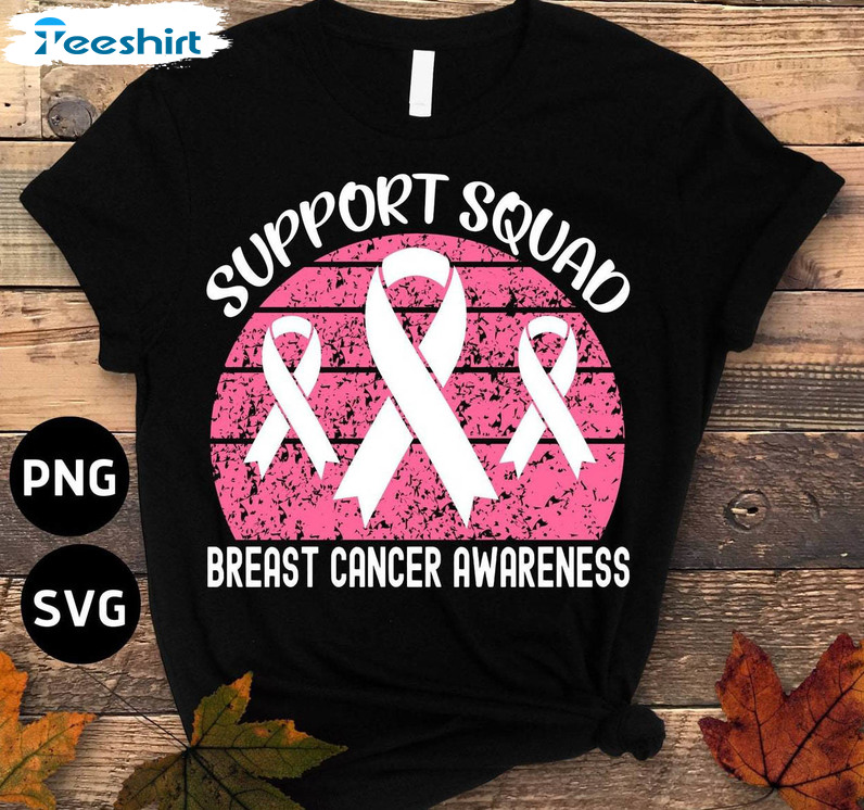 Breast Cancer Awareness Shirt, Cancer Support Long Sleeve Unisex Hoodie