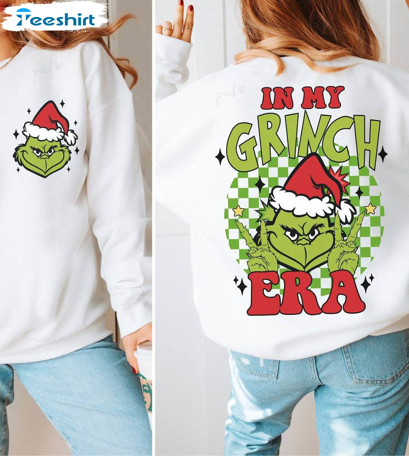 In My Grich Era Shirt, Christmas Grich Unisex Hoodie Long Sleeve