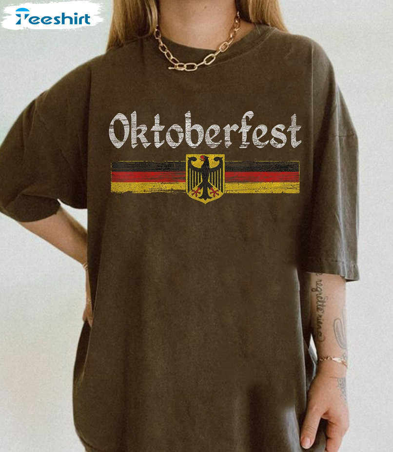 Octoberfest Drinking Team Shirt, Vintage Unisex Hoodie Crewneck