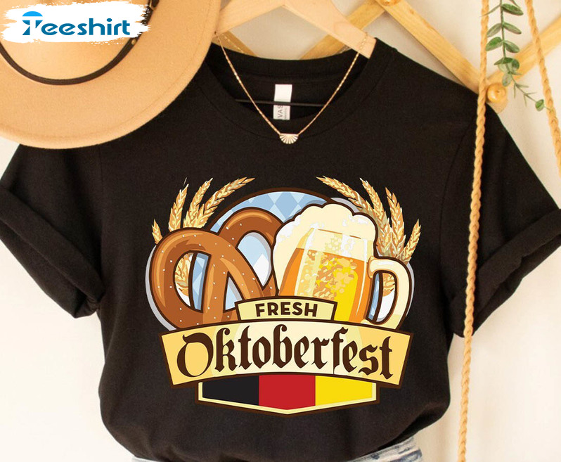 Octoberfest Shirt , Drinking Squad Beer Crewneck Unisex T Shirt