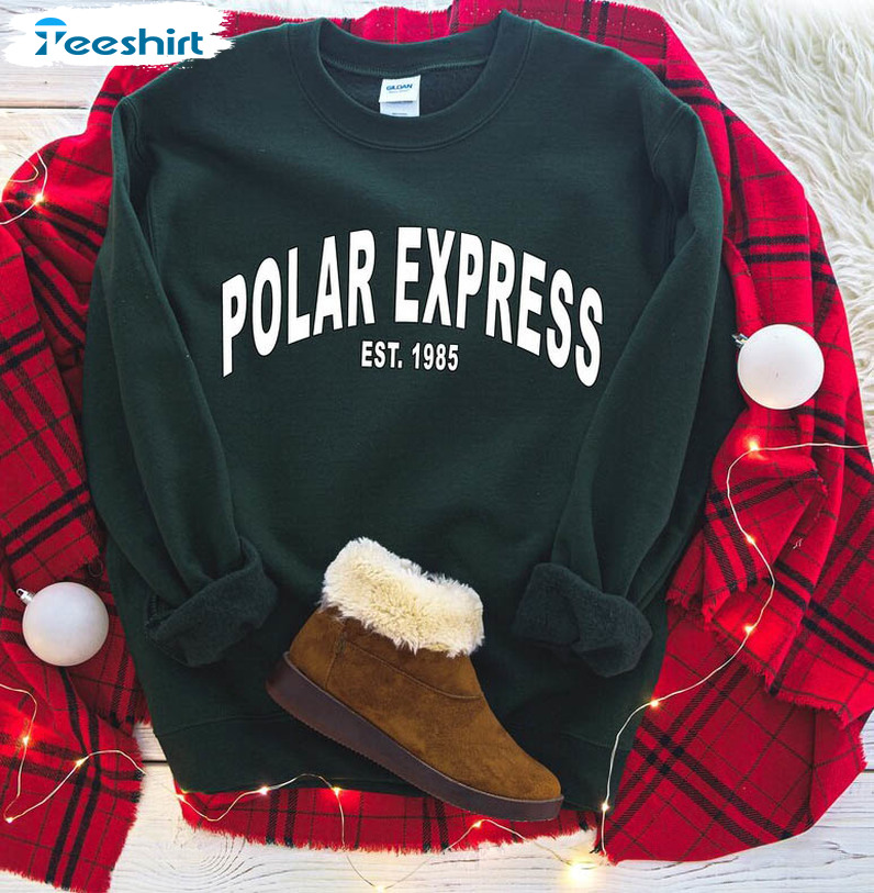 Polar Express Cozy Shirt, Christmas Funny Tee Tops Short Sleeve