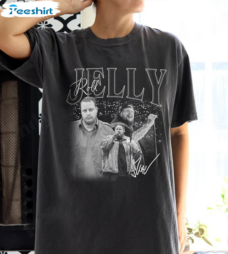 Jelly Roll Vintage Shirt, Backroad Tour 2023 Unisex T Shirt Tee Tops