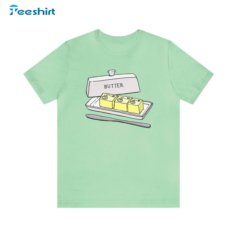 Butter Cubes Shirt, Trendy Unisex Hoodie Long Sleeve