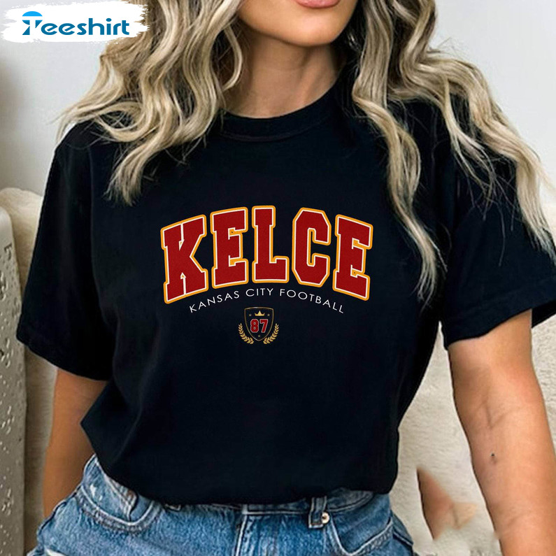 Kelce 2023 Unisex Softstyle T-Shirt American Football Shirt Hoodie